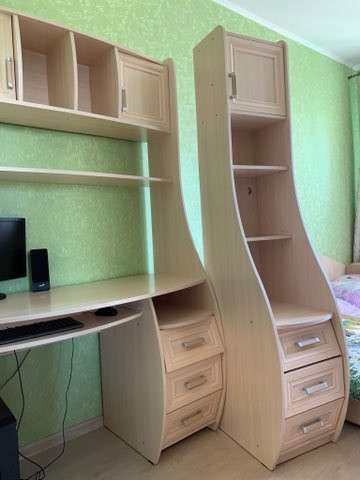 Компьютерный стол со стеллажами в Москве фото 5