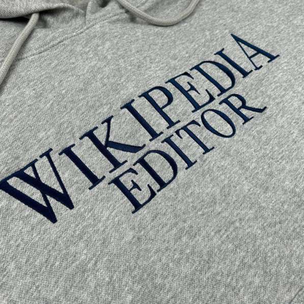 Худи Wikipedia Editor в Санкт-Петербурге фото 4