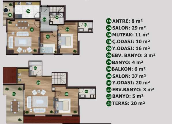 Квартира 274м² Турция, Стамбул, Бейликдюзю в фото 6