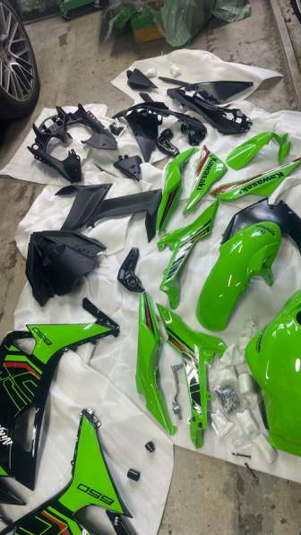 Комплект пластика на мотоцикл Kawasaki ex 650R в Санкт-Петербурге фото 8
