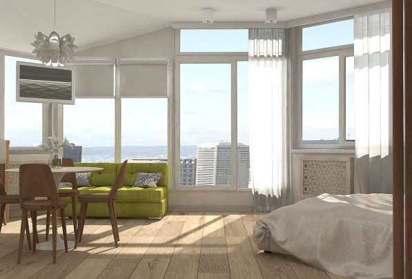 Новая 2-х уровневая квартира 138 м2 с видом на море в Севастополе фото 14