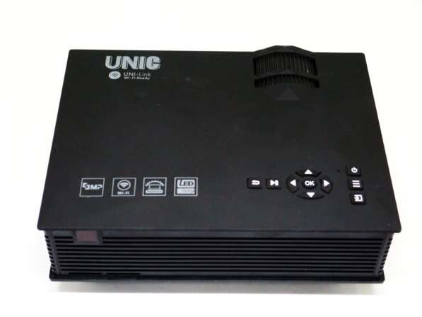 Мультимедийный проектор Unic UC68 WIFI в фото 4