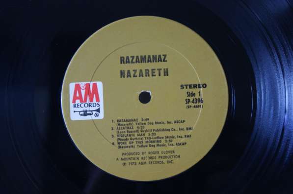 NAZARETH-1973 Made In USA в Москве фото 4