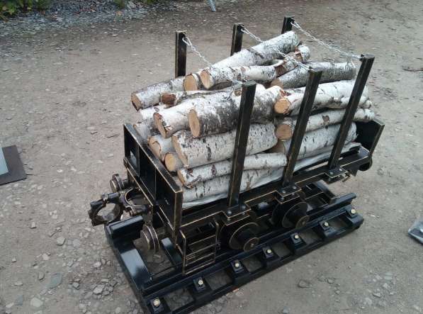 Паровоз-мангал-печь-коптильня в Саранске фото 6