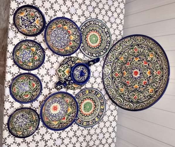 Узбекский национальный набор посуды-0389 в Санкт-Петербурге фото 6