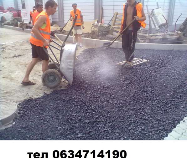 Услуги асфальтирование дорожная строительная компания в фото 6