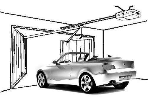 Автоматизация распашных гаражных ворот