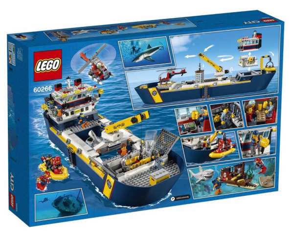 LEGO CITY 60266 Исследовательское судно в Москве фото 5