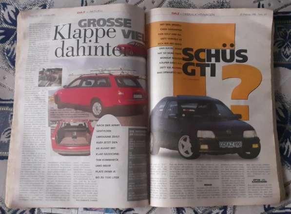 Журнал DAZ Авто на немецком яз.1998г в фото 8