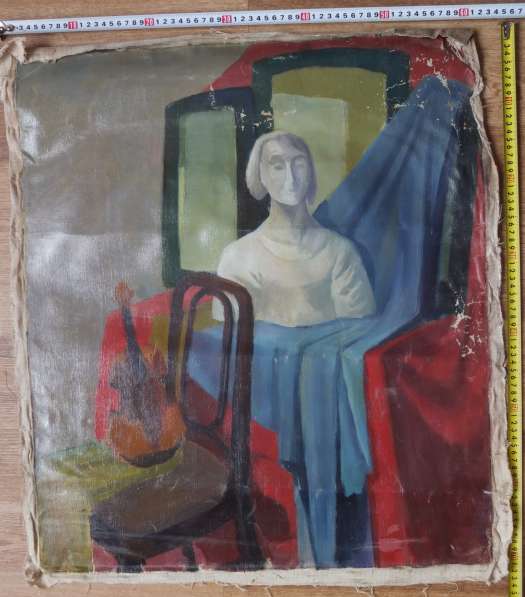 Натюрморт с женским бюстом, холст, масло, НХ, старый в Ставрополе фото 4