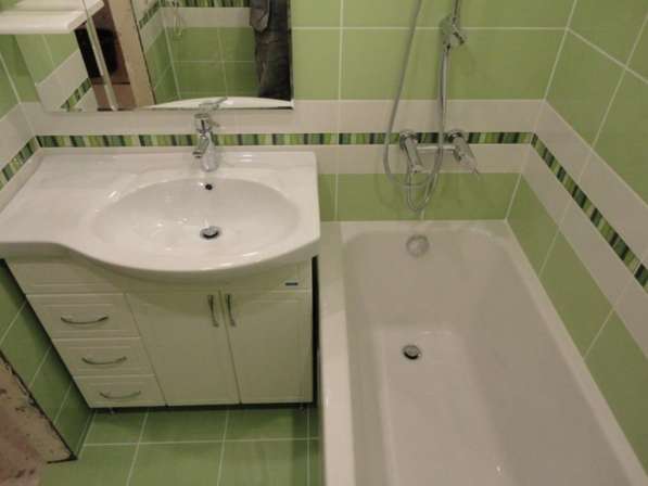 Качественный ремонт ванной и туалета в Климовске фото 5