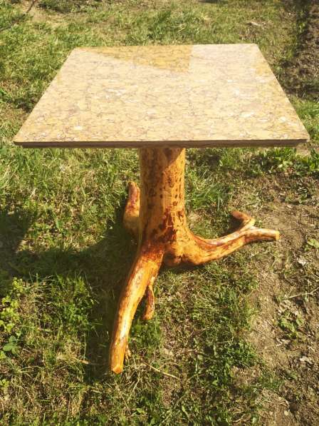 Стол из корня ели ручной работы в Екатеринбурге фото 6