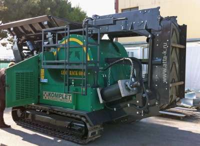 Дробилка щёковая Италия загрузка 60х40см KOMPLET ITALIA LEM TRACK 60-40