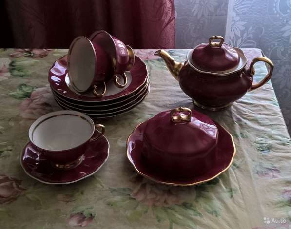 Сервиз чайный Каролина, 80х годов, Польша в Новосибирске