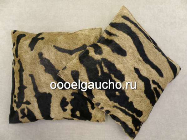 Декоративные подушки из шкур коров, лисы и чернобурки в Москве фото 17