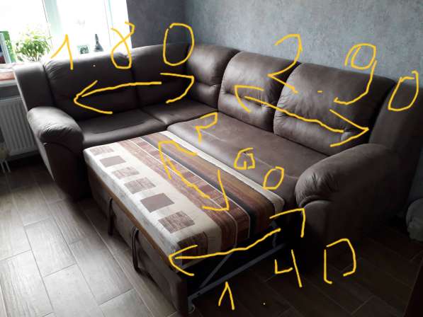 Продам срочно роскошный диван в фото 5
