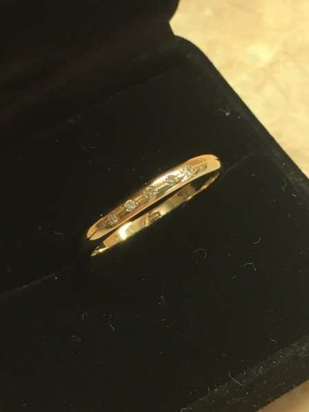 Обручальное кольцо с бриллиантами в Санкт-Петербурге фото 5