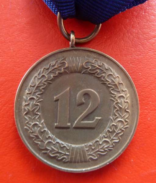 Германия 3 рейх Медаль 12 лет выслуги в Вермахте в Орле фото 7