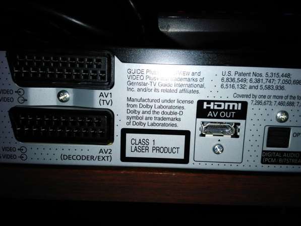 DVD/HDD рекордер Panasonic DMR-EH53 HDD-160гб в Москве фото 10