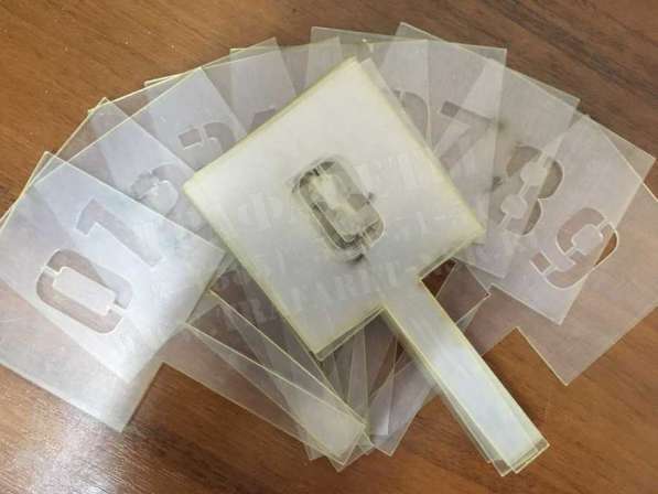 Трафареты Цифр и Букв в Новосибирске фото 6