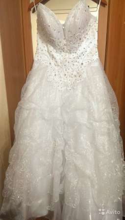 Свадебное платье с напылением в Тюмени фото 4