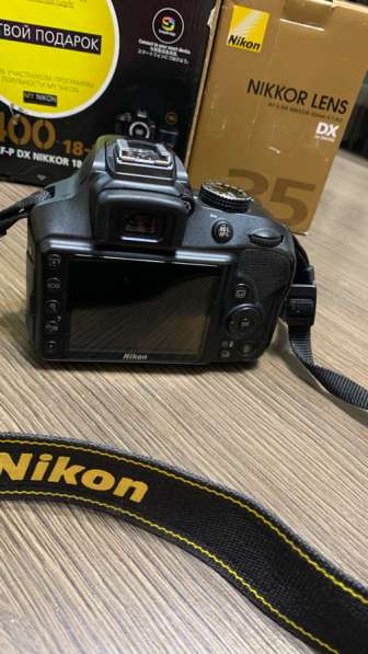 Nikon D3400 18-55 VR Kit + объектив 35mm 1/8 в Санкт-Петербурге фото 7