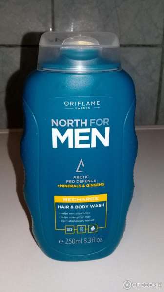 Тонизирующий шампунь для волос и тела North for Men