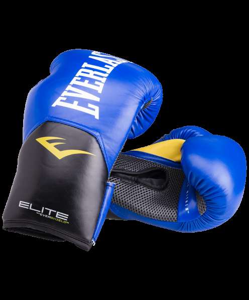 Перчатки боксерские Elite ProStyle P00001241, 8oz, к/з, синий в Сочи фото 5