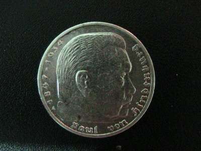 5 марок 1938г серебро