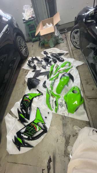 Комплект пластика на мотоцикл Kawasaki ex 650R в Санкт-Петербурге фото 5