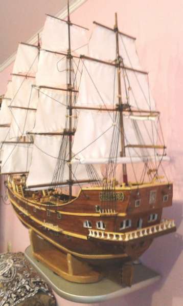 Готовая модель парусного корабля в Магнитогорске фото 3