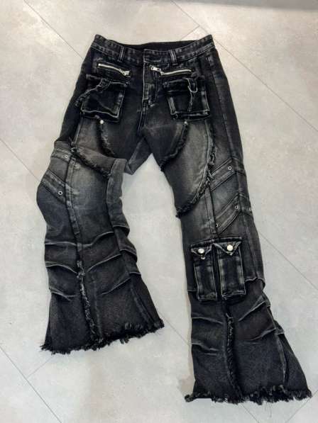 Джинсы клеш, размер s