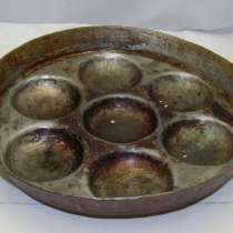 Миска сковорода для запекания старинная (Q068), в Москве