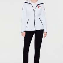 Спортивная толстовка женская, 1019,белая, из флиса, в Москве