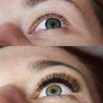Наращивание ресниц Коррекция и окрашивание бровей, в Краснодаре