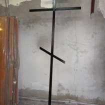 Крест могильный металлический КМ-01, в Йошкар-Оле