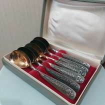 Чайные ложки мнц, набор, СССР, мельхиор, в г.Севастополь