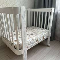 Кроватка-трансформер Happy Baby Mommy Love Белая, в Оренбурге