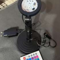 Лампа RGB закат с пультом, в Вологде