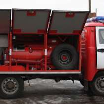 УАЗ пожарный автомобиль, в Омске