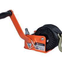 Лебедка ручная барабанная СибТаль, модель LRB, 450 кг, лента, в Санкт-Петербурге