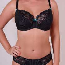 Бюстгальтер 790PBR Адажио. Страна производитель: РОССИЯ, Размер: 70J, Бренд: Трибуна, Цветовая гамма: черный в полоску (БЮСТГАЛЬТЕРЫ), в Москве