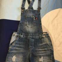 Комбинезон джинсовый на девочку, в Балашихе