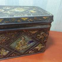 Коробка для чая СССР 1920-е винтаж, в Москве