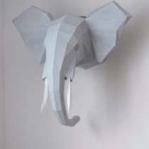 Бумажный слон. Оригами. Украшение интерьера, в Саранске