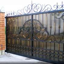 Ворота, забор, навесы, откатные ворота, автоматические ворот, в г.Алматы