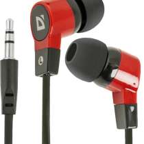 Наушники проводные Defender Basic 619 черный красный, в г.Тирасполь