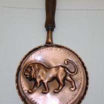 Сковорода декоративная винтажная Лев (X299), в Москве
