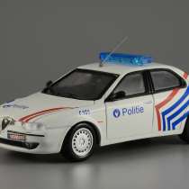 полицейские машины мира №49 ALFA ROMEO 156 полиция бельгии, в Липецке