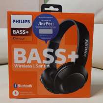 Bluetooth гарнитура Philips bass+ новая, в Москве